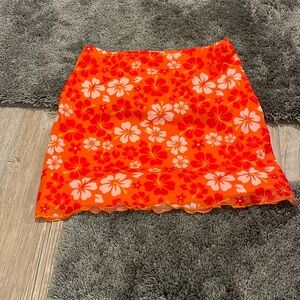 shein skirt hibiscus bundle